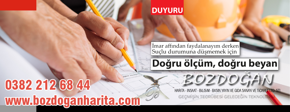 İMAR BARIŞI BAŞVURUSU – DOĞRU ÖLÇÜM DOĞRU BEYAN