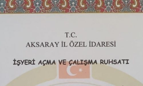 Aksaray Merkez Armutlu Köyündeki Güneş Panelleri için İş Yeri Açma Ruhsatı Alındı